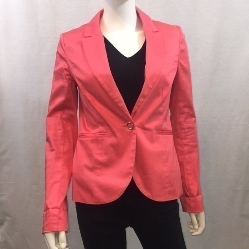 Uec Guess brand coral colored blazer small